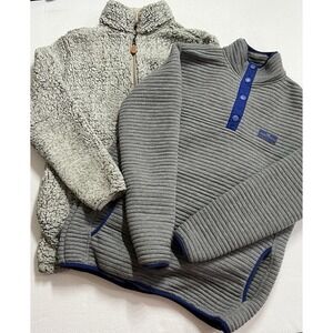 2 Simply Southern Pullovers, One 1/4 Zip And One 1/4 Button , Women's Sz‎ Small